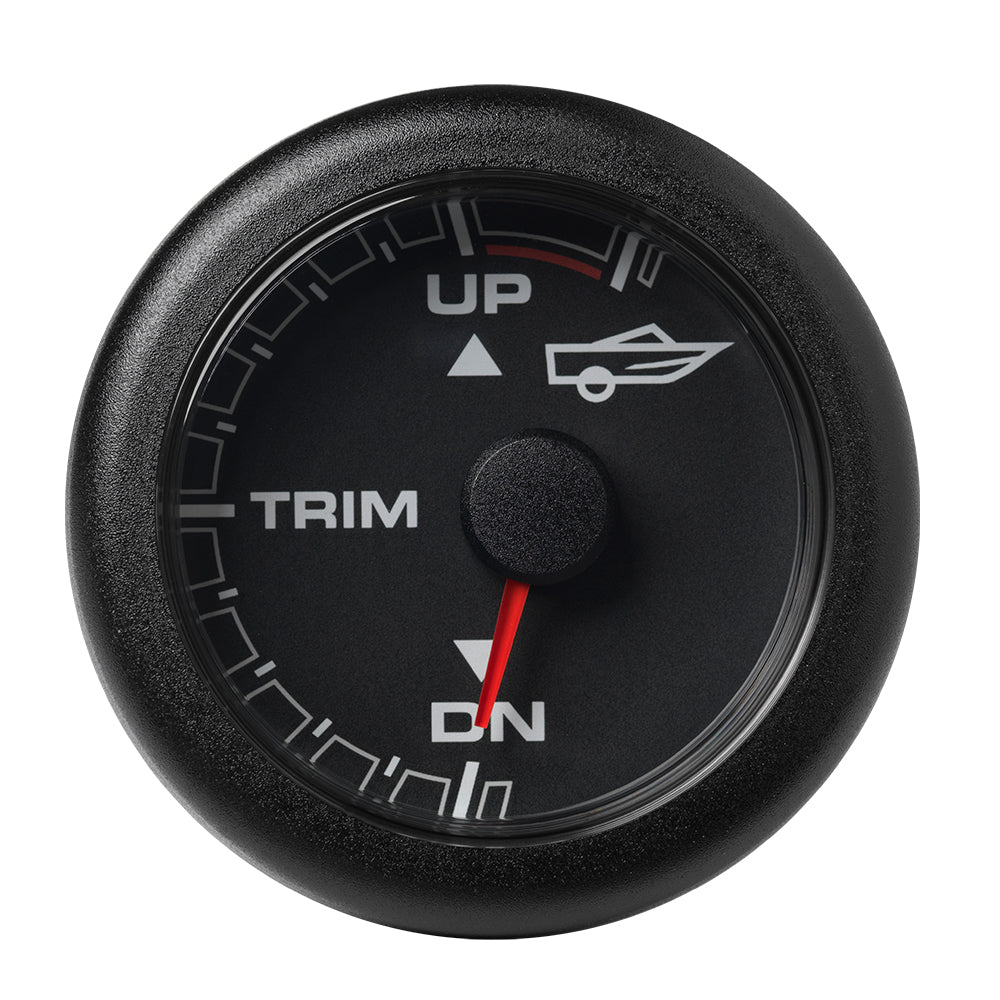 Veratron 52MM (2-1/16") OceanLink Engine Trim Gauge - Black Dial & Bezel A2C1065830001 — Quality Boat Parts