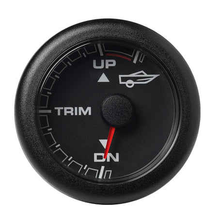 Veratron 52MM (2-1/16") OceanLink Engine Trim Gauge - Black Dial & Bezel A2C1065830001 — Quality Boat Parts