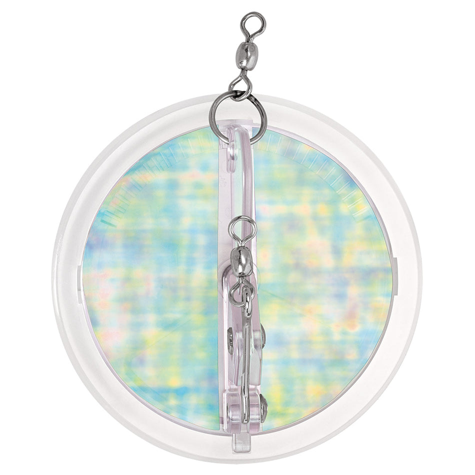 Luhr-Jensen 4-1/8" Dipsy Diver - Clear/Clear Bottom UV Moon Jelly 5560-001-2507 — Quality Boat Parts