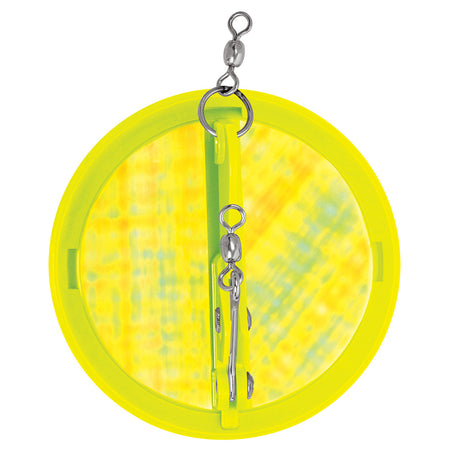 Luhr-Jensen 4-1/8" Dipsy Diver - Chartreuse/Silver Bottom Moon Jelly 5560-001-2509 — Quality Boat Parts