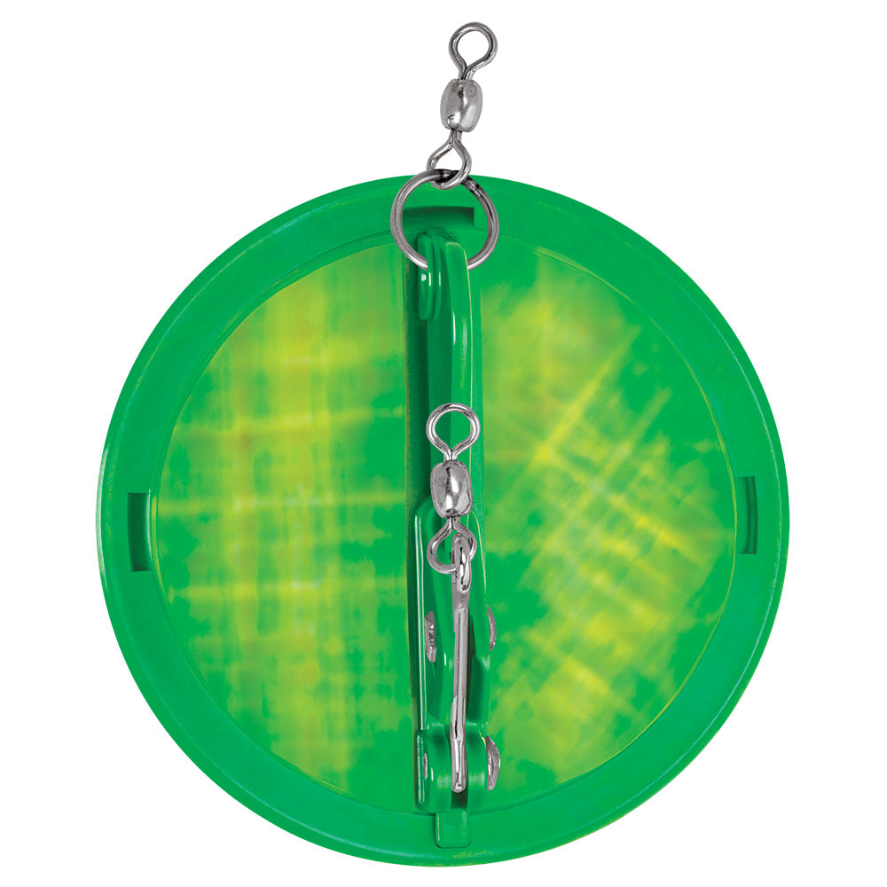 Luhr-Jensen 4-1/8" Dipsy Diver - Kelly Green/Silver Bottom Moon Jelly 5560-001-2511 — Quality Boat Parts