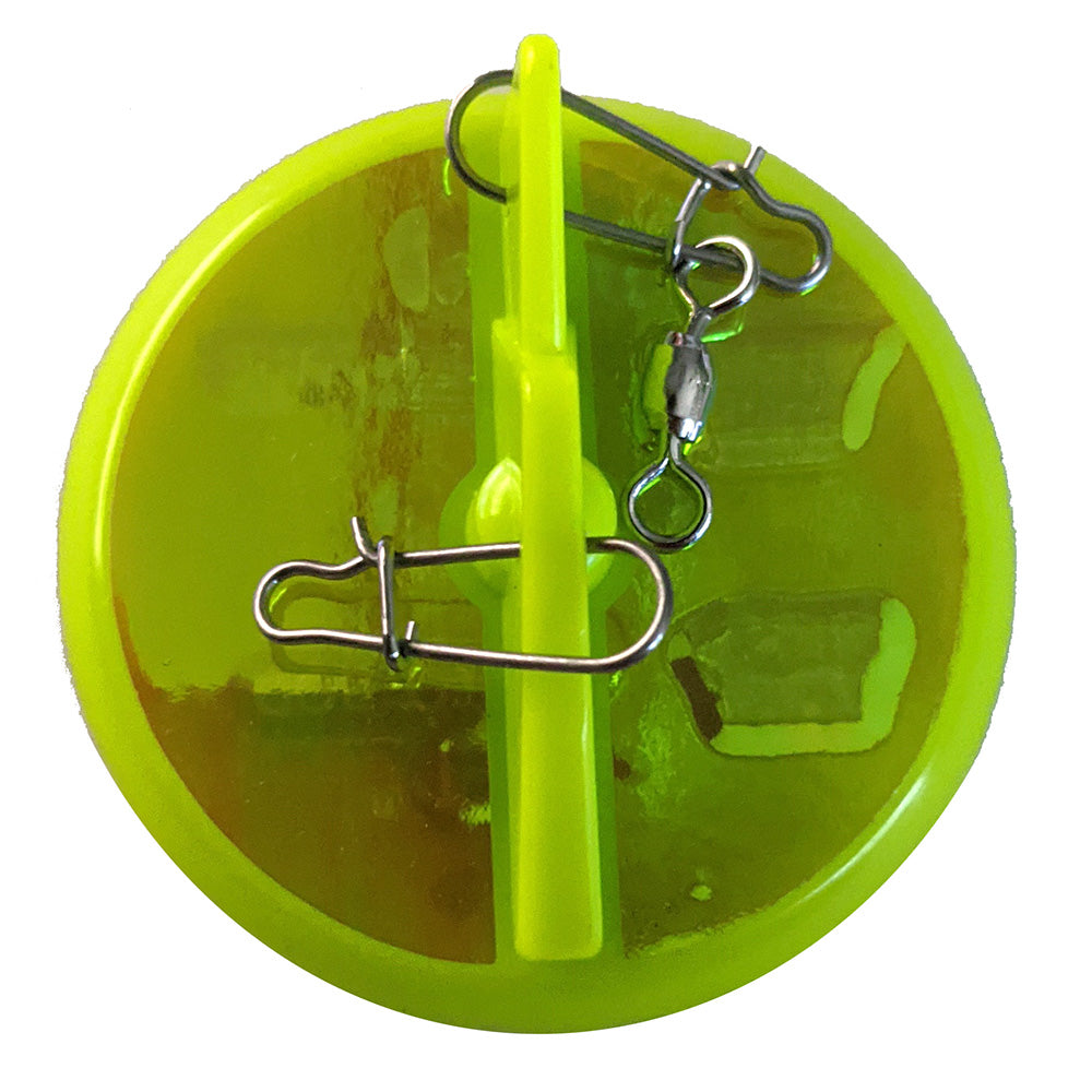 Luhr-Jensen 2-1/4" Dipsy Diver - Chartreuse/Silver Bottom Moon Jelly 5560-030-2509 — Quality Boat Parts