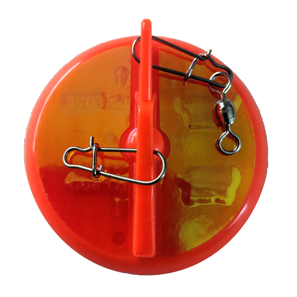 Luhr-Jensen 2-1/4" Dipsy Diver - Fire/Silver Bottom Moon Jelly 5560-030-2510 — Quality Boat Parts