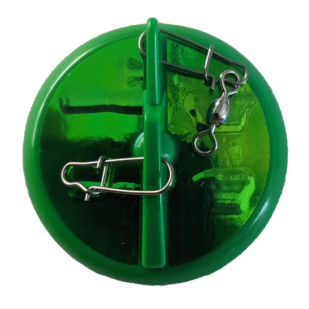 Luhr-Jensen 2-1/4" Dipsy Diver - Kelly Green/Silver Bottom Moon Jelly 5560-030-2511 — Quality Boat Parts