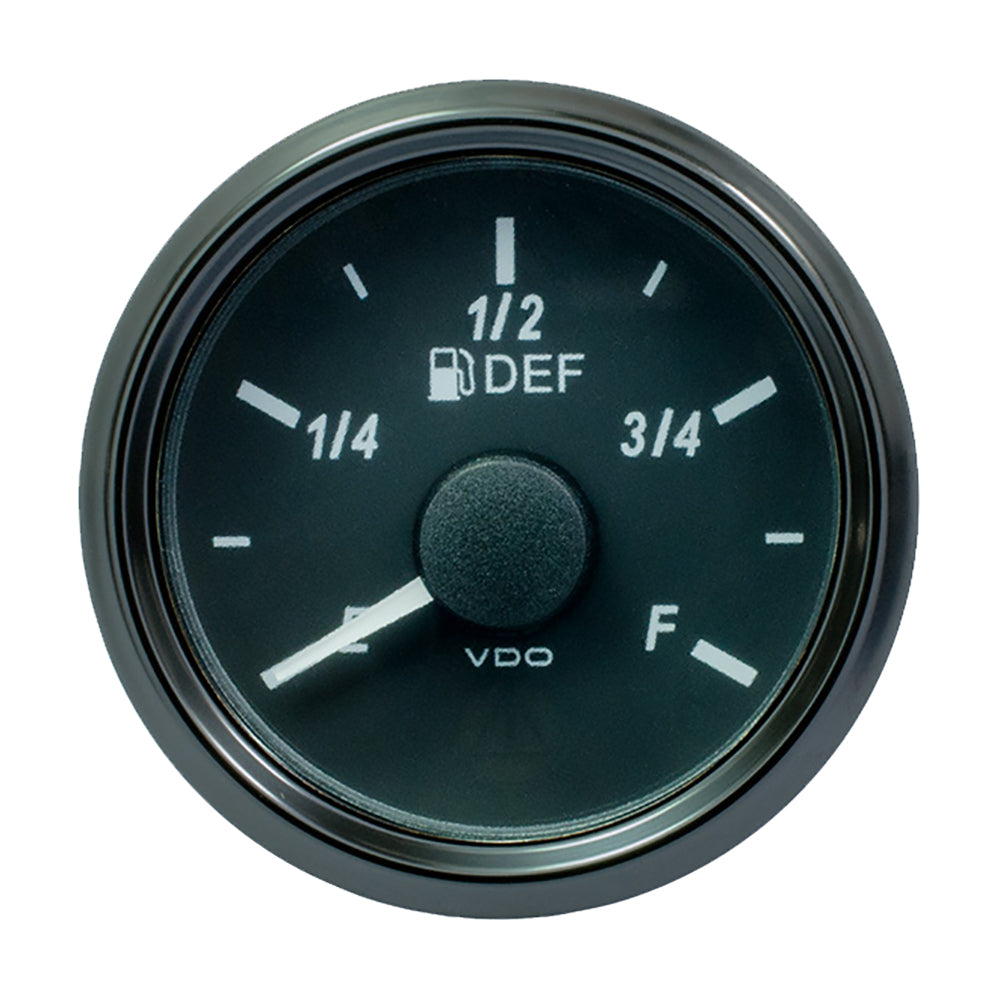 VDO SingleViu 52mm (2-1/16") DEF Level Gauge - 240-33 Ohm A2C3832750030 — Quality Boat Parts