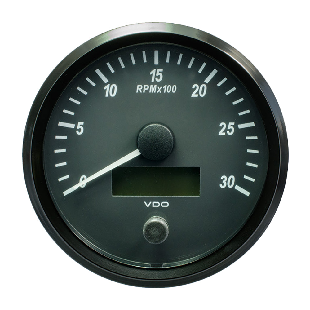 VDO SingleViu 100mm (4") Tachometer - 3000 RPM A2C3832810030 — Quality Boat Parts