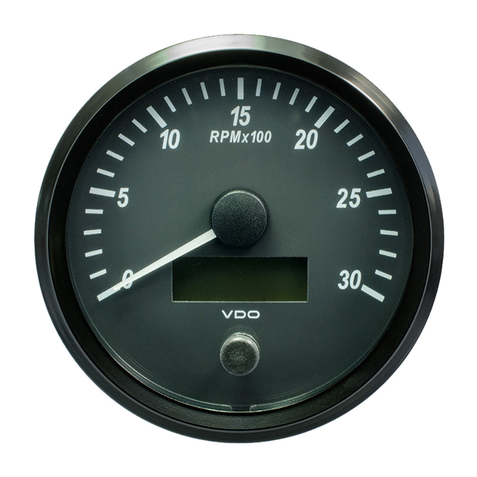 VDO SingleViu 100mm (4") Tachometer - 3000 RPM A2C3832810030 — Quality Boat Parts