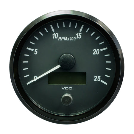 VDO SingleViu 100mm (4") Tachometer - 2500 RPM A2C3832820030 — Quality Boat Parts