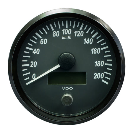 VDO SingleViu 100mm (4") Speedometer - 200 KM/H A2C3832840030 — Quality Boat Parts