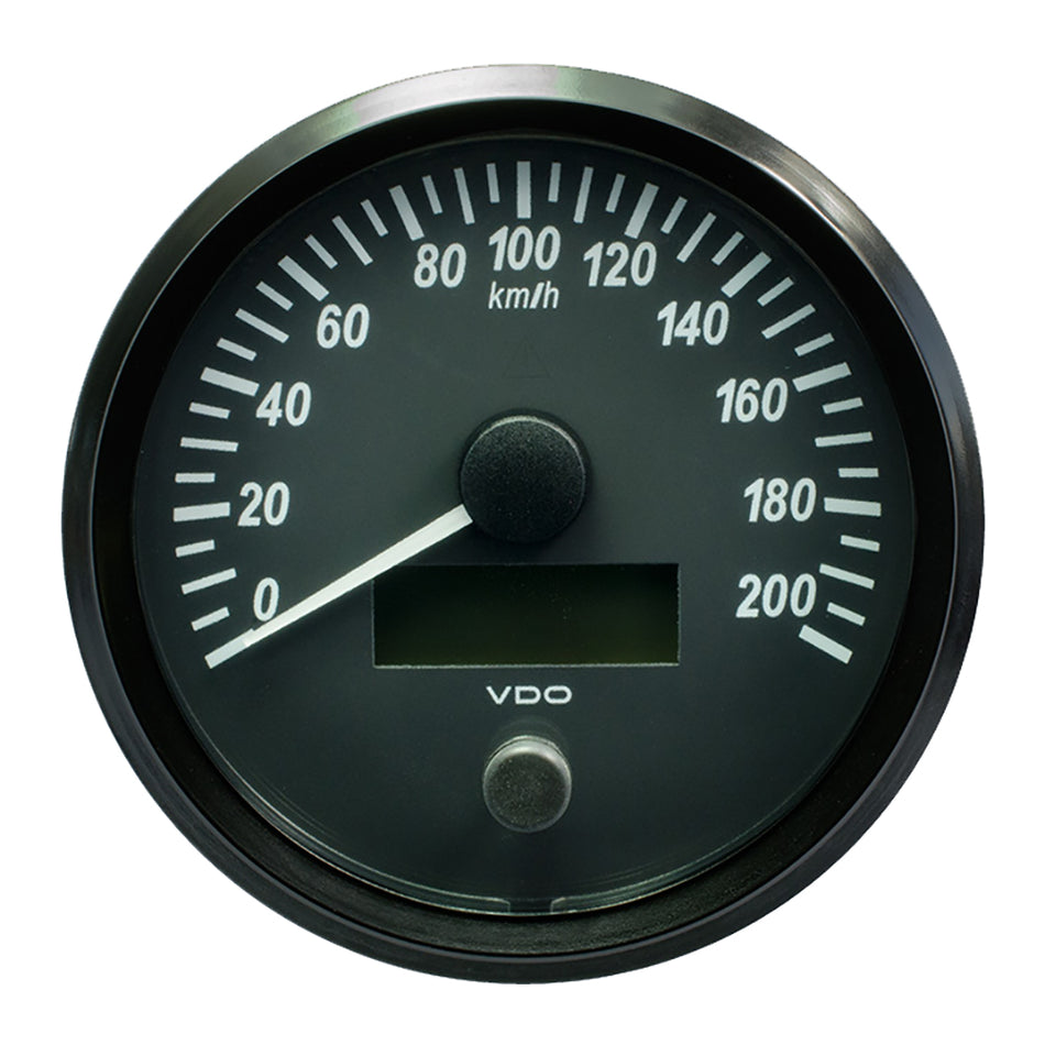 VDO SingleViu 100mm (4") Speedometer - 200 KM/H A2C3832840030 — Quality Boat Parts