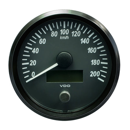 VDO SingleViu 100mm (4") Speedometer - 140 MPH A2C3832850030 — Quality Boat Parts