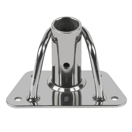 Schaefer Stanchion Base Single - Heavy-Duty 36-01 — Quality Boat Parts