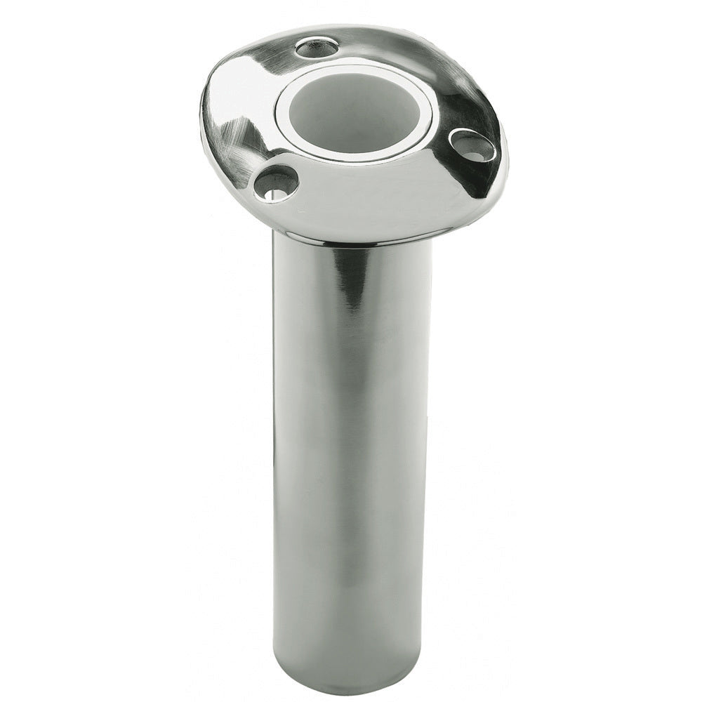 C.E. Smith 536800S - Flush Mount Rod Holder - 0 Degree - Swivel - 10.5" Deep 536800S — Quality Boat Parts