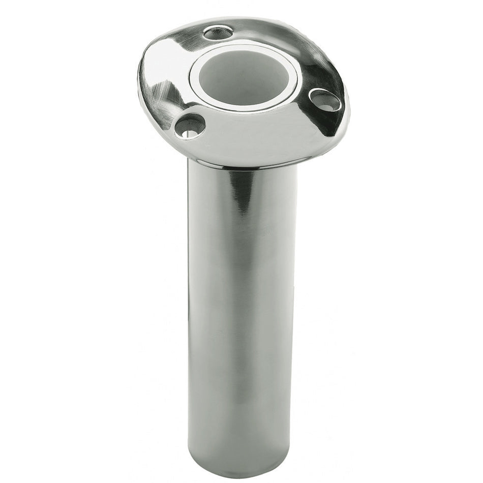 C.E. Smith 536800S - Flush Mount Rod Holder - 0 Degree - Swivel - 10.5" Deep 536800S — Quality Boat Parts