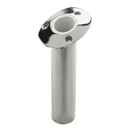 C.E. Smith 536810C - Flush Mount Rod Holder - 15 Degree - Cast - 10.5" Deep 536810C — Quality Boat Parts