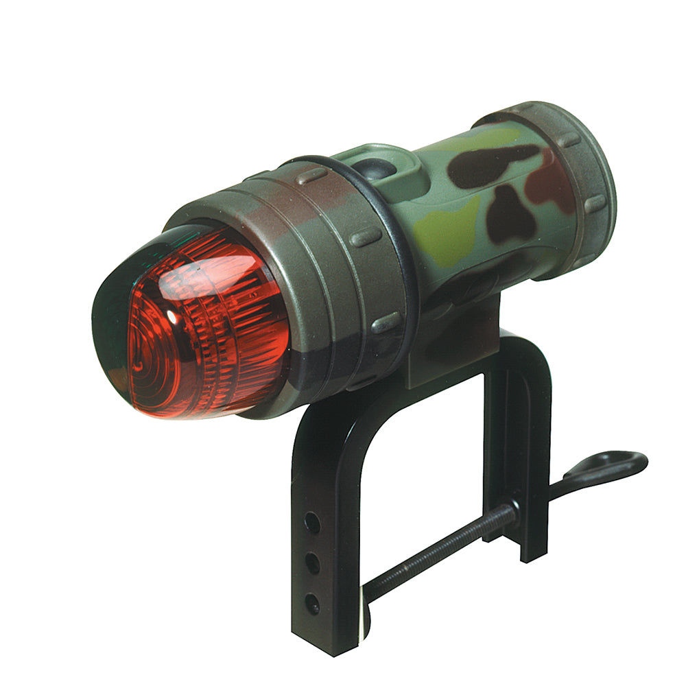 Innovative Lighting Portable LED Navigation Bow Light w/Universal "C" Clamp - Camouflage 560-1814-7 — Quality Boat Parts