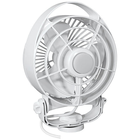 SEEKR by Caframo Maestro 12V 3-Speed 6" Marine Fan w/LED Light - White 7482CAWBX — Quality Boat Parts
