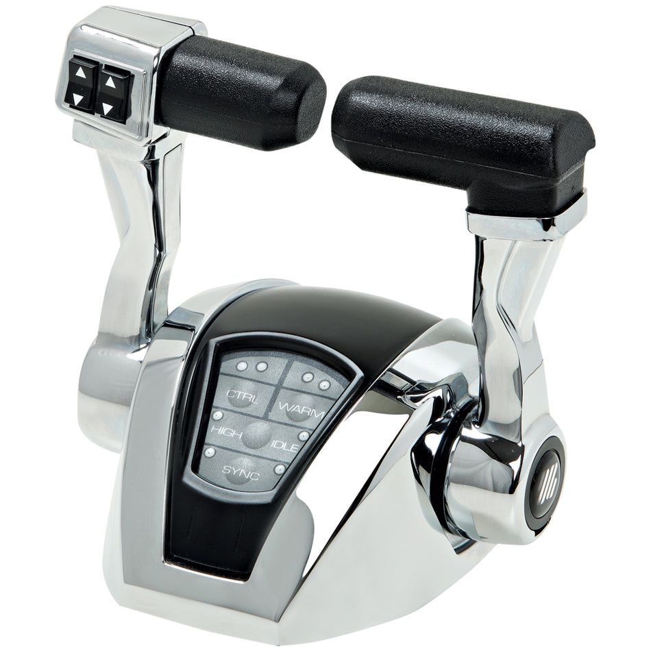 UFlex Power A Mark II Twin Engines Control Head w/ Trim 42012V — Quality Boat Parts