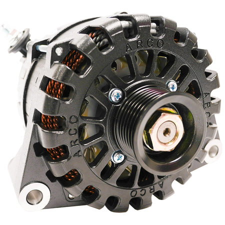 ARCO Marine Zeus A275L N62 Alternator w/Clutch Pulley & Regulator A275L-12-N62-IE-50K6CP — Quality Boat Parts