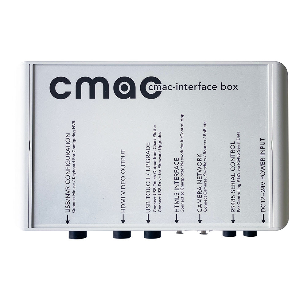 Iris Control f/Garmin OneHelm Host Interface (No Recording) / IP Cameras CMAC-INT001 — Quality Boat Parts