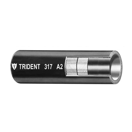 Trident Marine 5/8" x 50' Boxed Type A2 Fuel & Vent Line Hose - Black 317-0586 — Quality Boat Parts