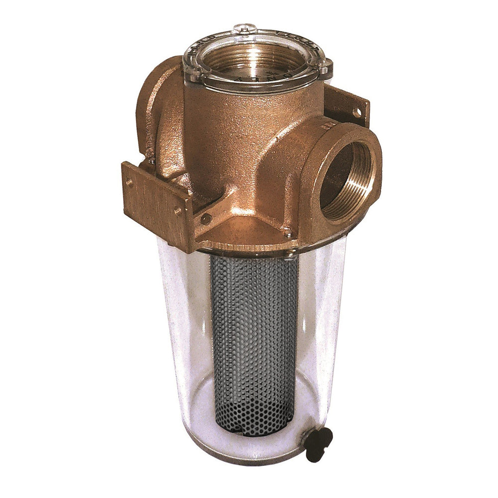 GROCO ARG-750 Series 3/4" Raw Water Strainer w/Monel Basket ARG-750 — Quality Boat Parts