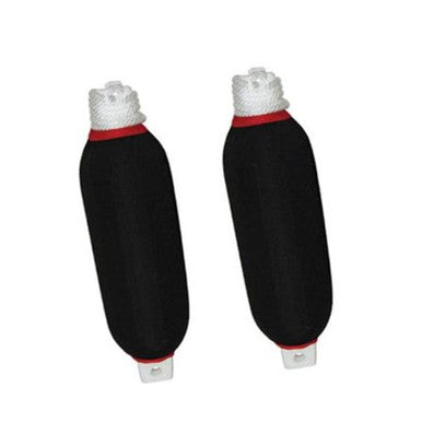 Cmp Fender Rib Twin Eye 6.5 (2Pk) White W/Lin (De77331F) — Quality Boat Parts