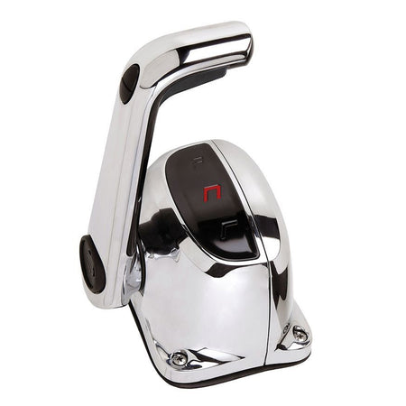 Uflex Single Lever Top Mount Control w/Neutral Lock & Trim Switch - Chrome B501CHT/L — Quality Boat Parts