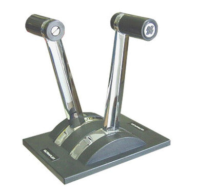 Uflex Two Straight Shaft Lever Chrome (B50S) — Quality Boat Parts