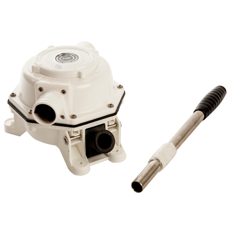 Whale MK5 Manual Black Waste Sanitation Pump BP0527 — Quality Boat Parts