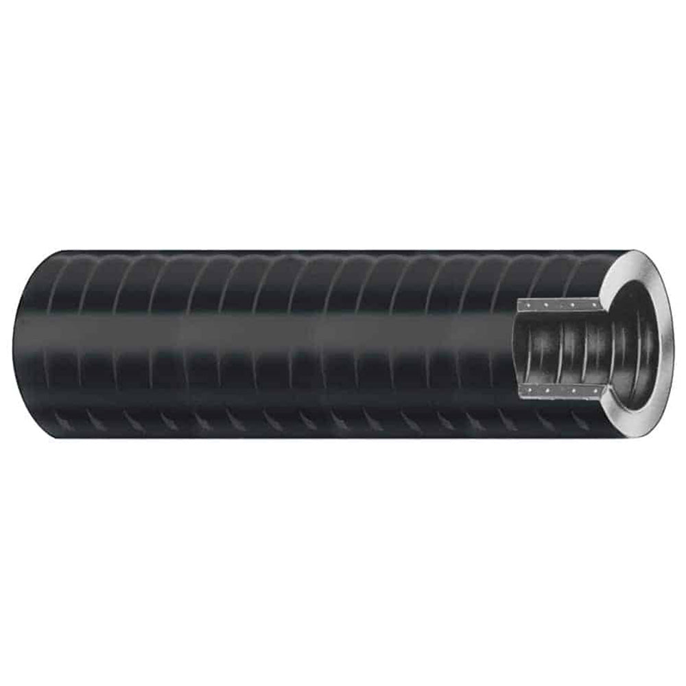 Trident Marine 1-1/8" x 50' VAC XHD Bilge & Live Well Hose - Hard PVC Helix - Black 149-1186 — Quality Boat Parts