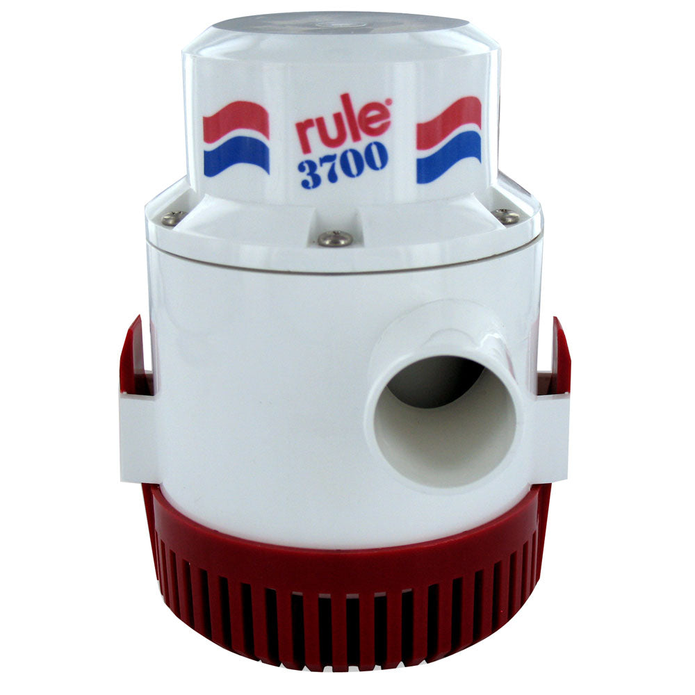 Rule 3700 G.P.H. Bilge Pump Non Automatic 12V 14A — Quality Boat Parts