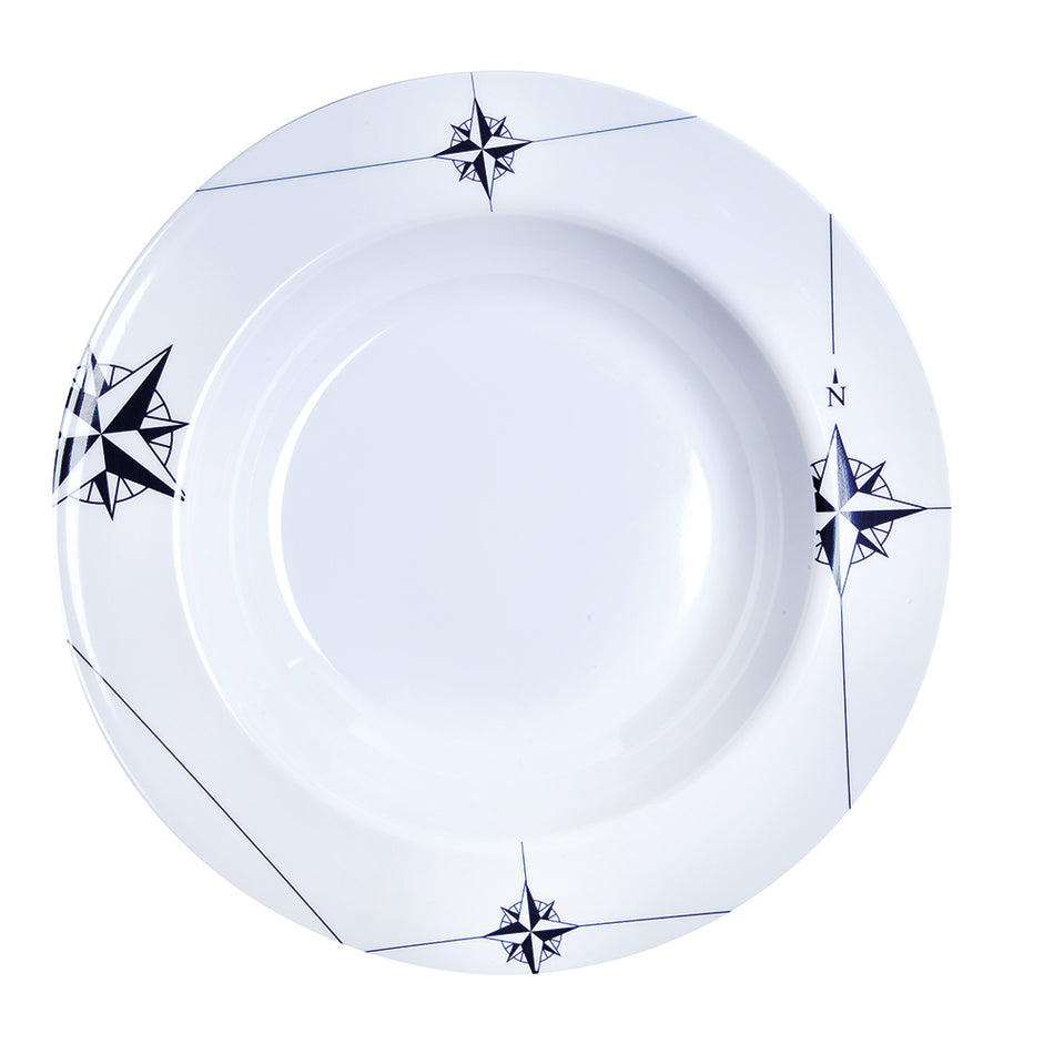 Marine Business Melamine Deep, Round Soup Plate - NORTHWIND - 8.8" Set of 6 15002C — Quality Boat Parts