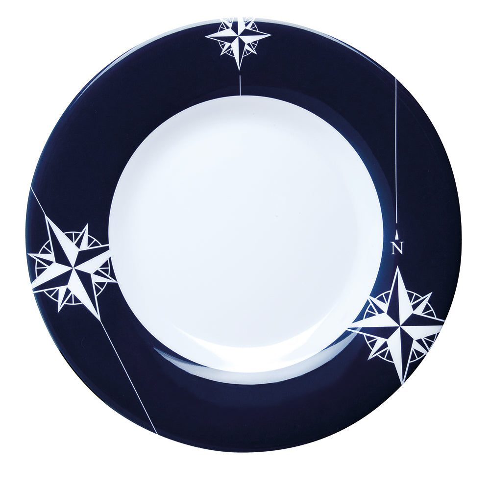 Marine Business Melamine Round Dessert Plate - NORTHWIND - 7" Set of 6 15003C — Quality Boat Parts