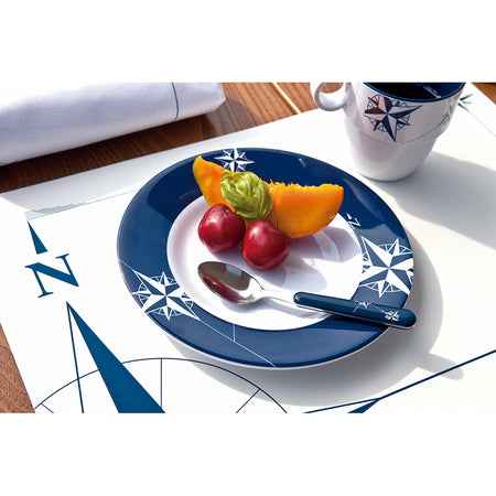 Marine Business Melamine Round Dessert Plate - NORTHWIND - 7" Set of 6 15003C — Quality Boat Parts