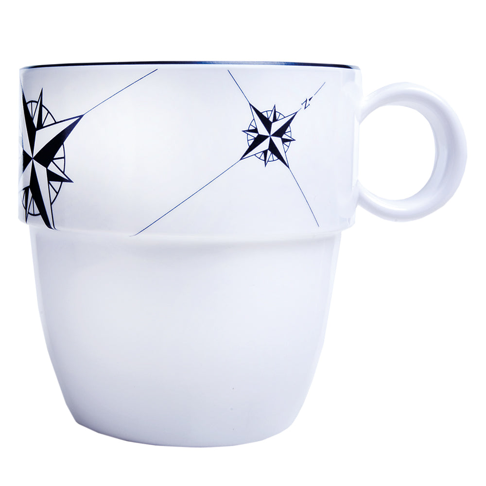 Marine Business Melamine Non-Slip Coffee Mug - NORTHWIND - Set of 6 15004C — Quality Boat Parts