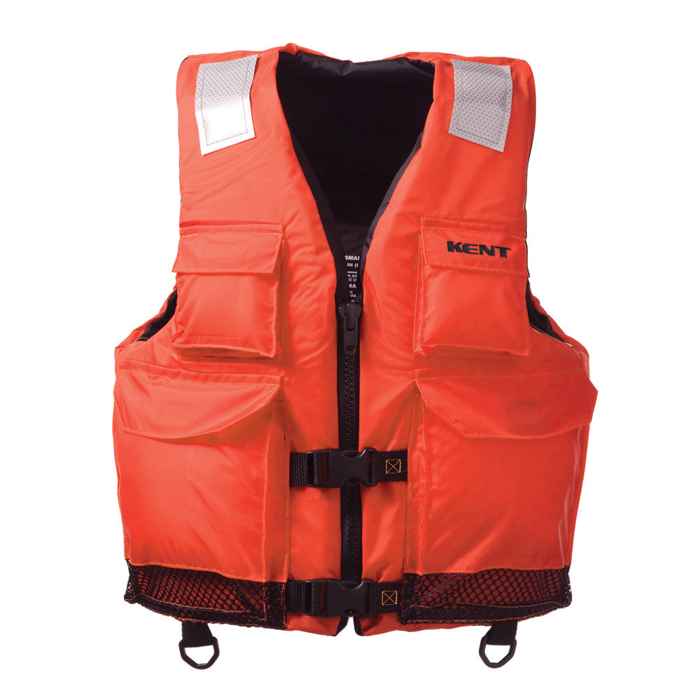 Kent Elite Dual-Sized Commercial Vest - S/M - Orange 150200-200-030-23 — Quality Boat Parts