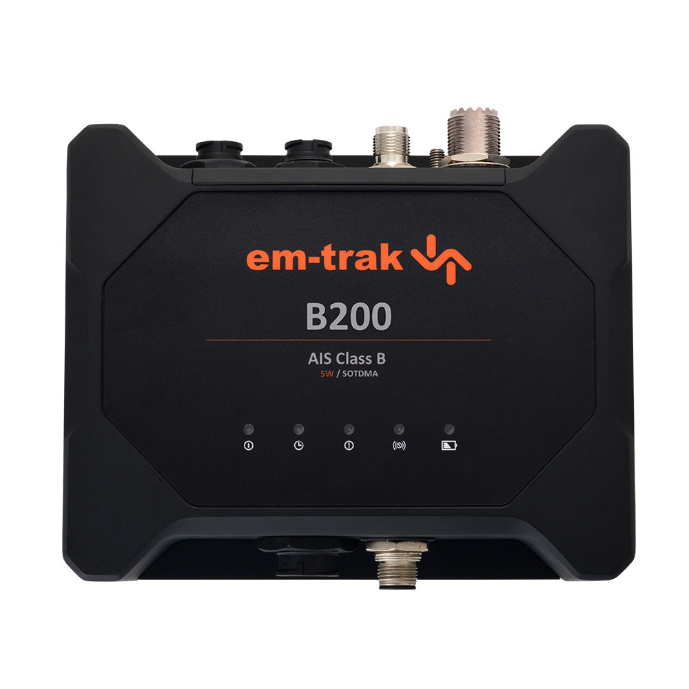 em-trak B200 Class B AIS Transceiver - 5W SOTDMA w/Battery Backup 429-0007 — Quality Boat Parts