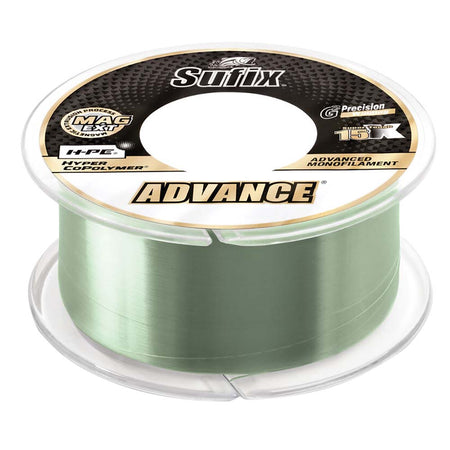 Sufix Advance® Monofilament - 12lb - Low-Vis Green - 330 yds 604-112G — Quality Boat Parts