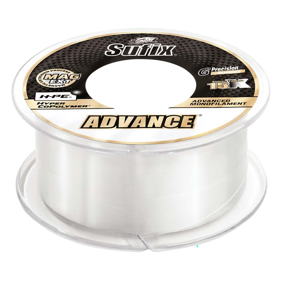 Sufix Advance® Monofilament - 17lb - Clear - 330 yds 604-117 — Quality Boat Parts