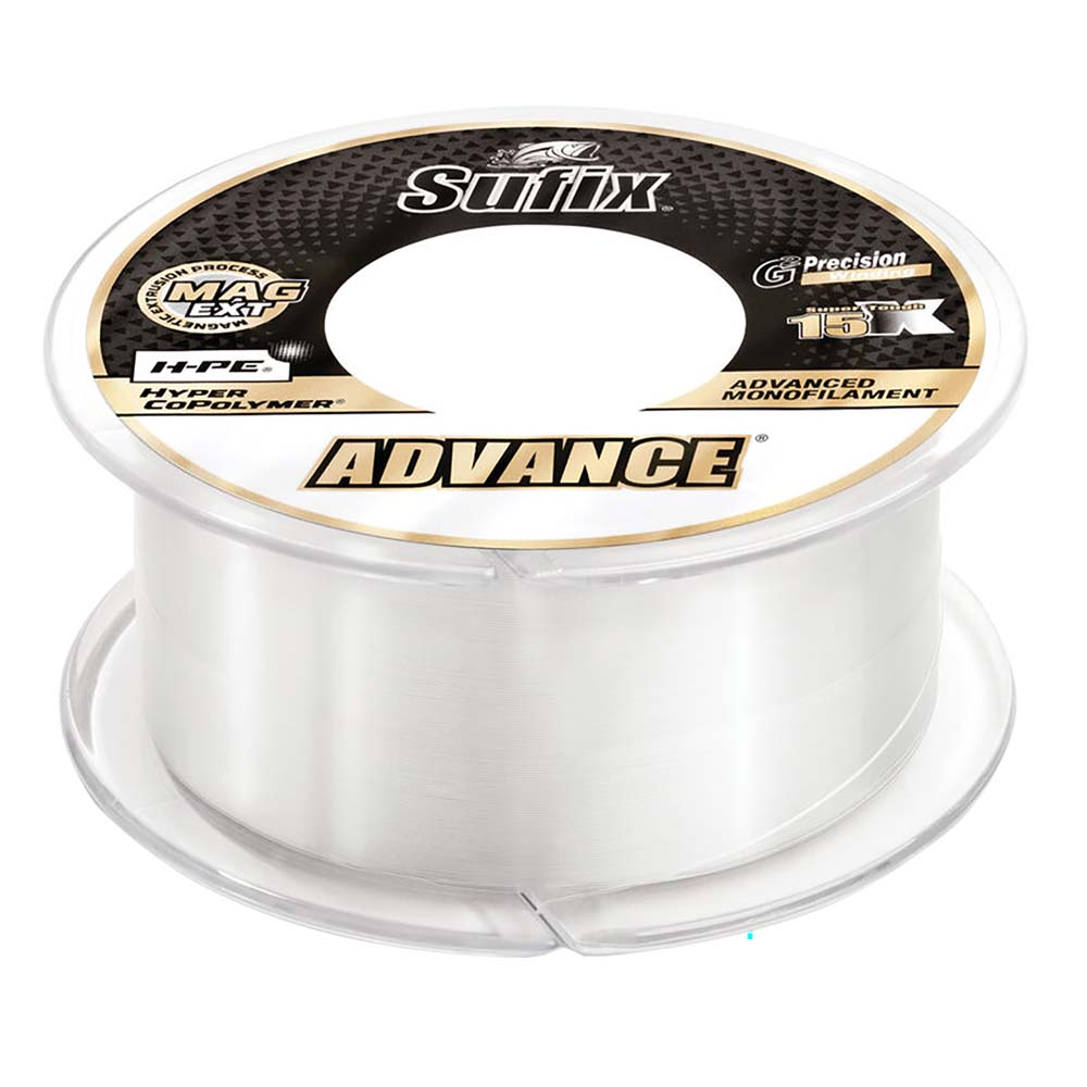 Sufix Advance® Monofilament - 20lb - Clear - 330 yds 604-120 — Quality Boat Parts