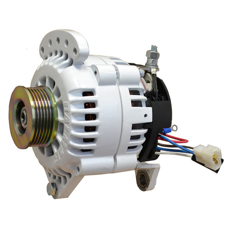 Balmar Alternator 120 AMP 12V 4" Dual Foot Saddle K6 Pulley w/Isolated Ground 604-120-K6 — Quality Boat Parts