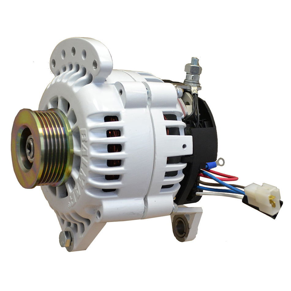 Balmar Alternator 120 AMP 12V 4" Dual Foot Saddle K6 Pulley w/Isolated Ground 604-120-K6 — Quality Boat Parts