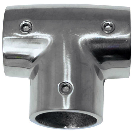 Whitecap 1/2" O.D. 90° SS Tee Fitting 6043C — Quality Boat Parts