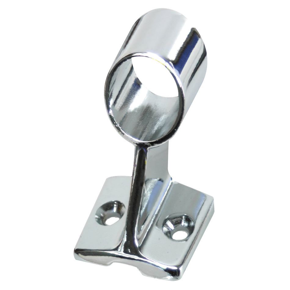 Whitecap Center Handrail Stanchion - 316 Stainless Steel - 7/8" Tube O.D. - 2 #10 Fasteners 6079C — Quality Boat Parts