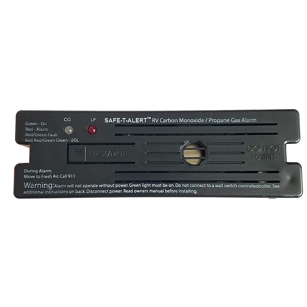 Safe-T-Alert Combo Carbon Monoxide Propane Alarm Surface Mount - Black 35-741-BL — Quality Boat Parts