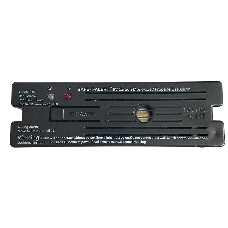 Safe-T-Alert Combo Carbon Monoxide Propane Alarm Surface Mount - Black 35-741-BL — Quality Boat Parts