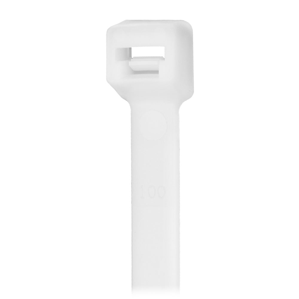 Pacer 6" Cable Tie - Natural Color - 30-40lb Tensile Strength - 1.5" Bundle Diameter - 100 Piece Bag CT1.5I-100 — Quality Boat Parts