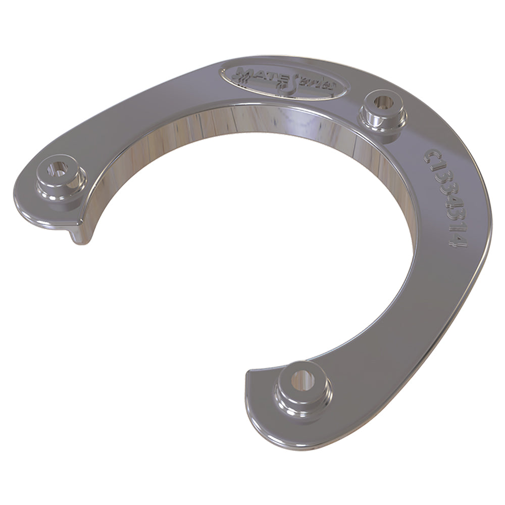 Mate Series Stainless Steel Rod & Cup Holder Backing Plate f/Round Rod/Cup Only f/3-3/4" Holes C1334314 — Quality Boat Parts