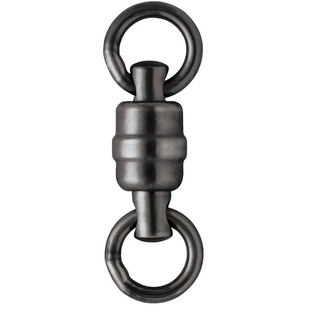 VMC BSHBSWR Black Stainless Steel Heavy-Duty Ball Bearing Swivel #4 - 280lb *3-Pack BSHBSWR#4 — Quality Boat Parts